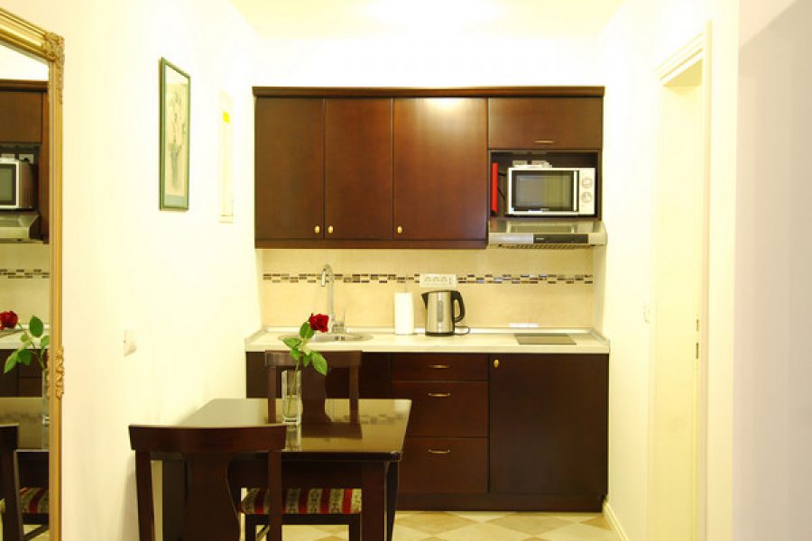 Superior Studio-Apartment - Küche  